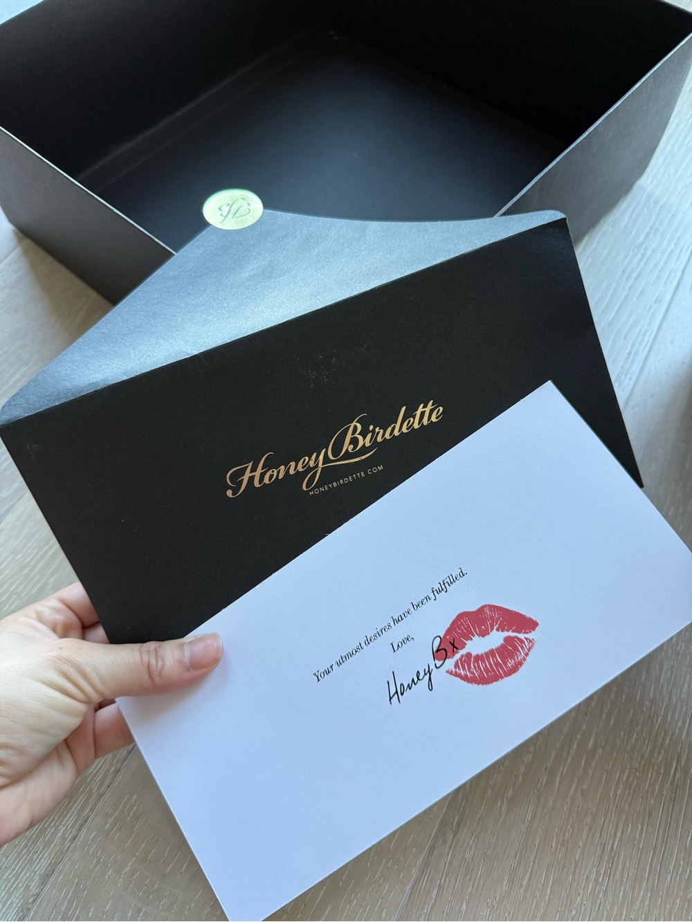 Honey Birdette (4) boxes, (4) cards, and (15) silk bags! - Picture 11 of 13